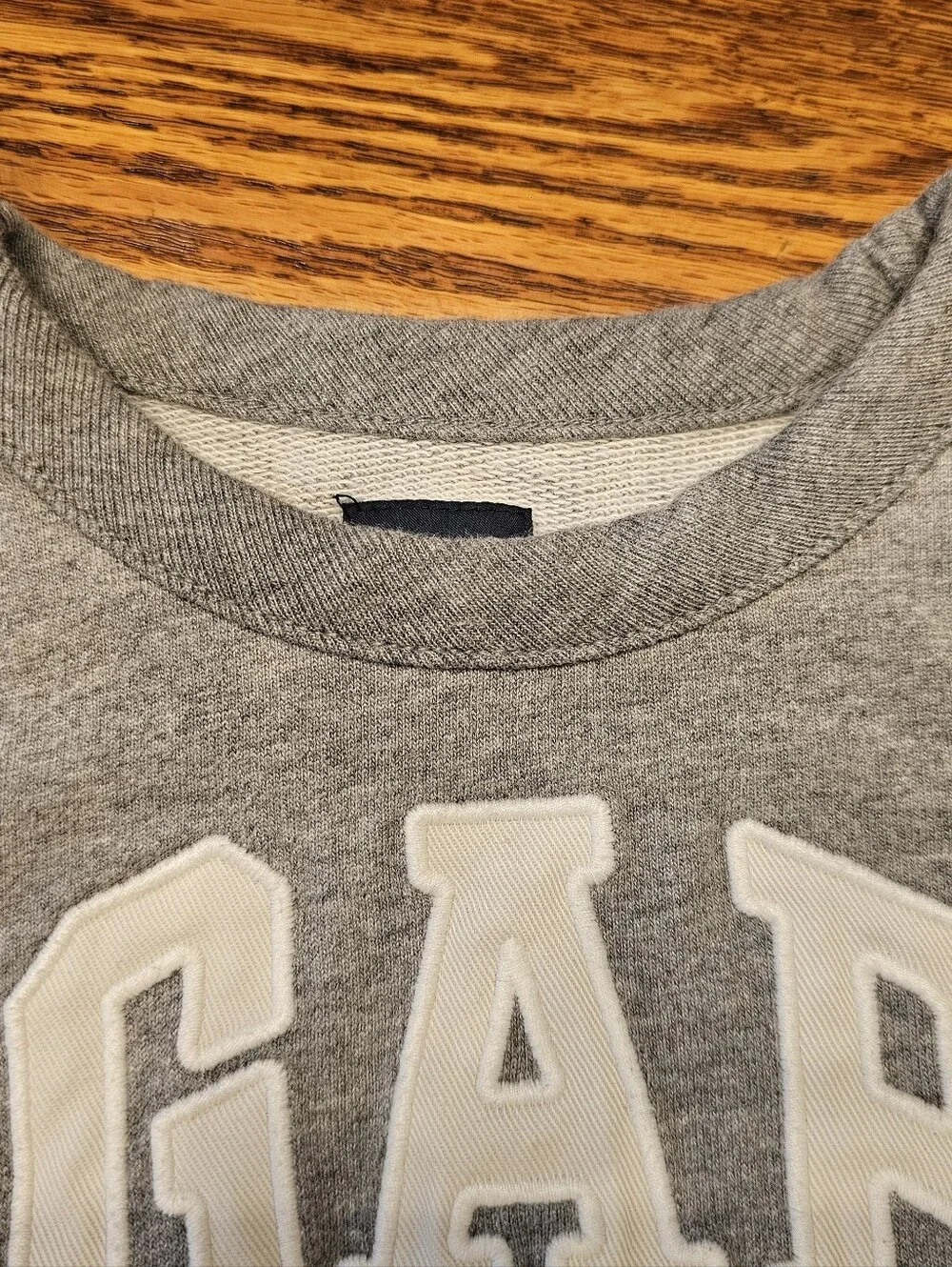 BabyGAP, 6-12months, Gray Logo Crewneck Sweatshirt